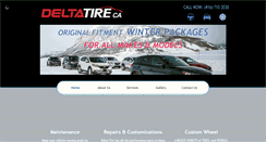 Desktop Screenshot of deltatire.ca